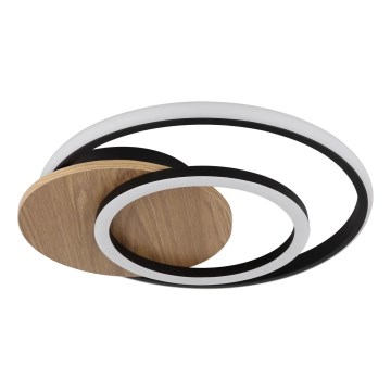 Globo - LED Plafondlamp LED/24W/230V zwart