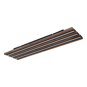 Globo - LED plafondlamp LED/30W/230V 3000K 80x20 cm hout