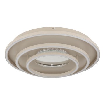 Globo - LED plafondlamp LED/40W/230V 3000/4000/6000K Ø 51 cm beige