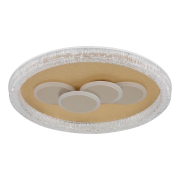 Globo - LED-plafondlamp LED/40W/230V 3000K Ø 49,5 cm goudkleurig