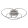 Globo - LED plafondlamp LED/40W/230V 4000K diameter 45,6 cm mat chroom