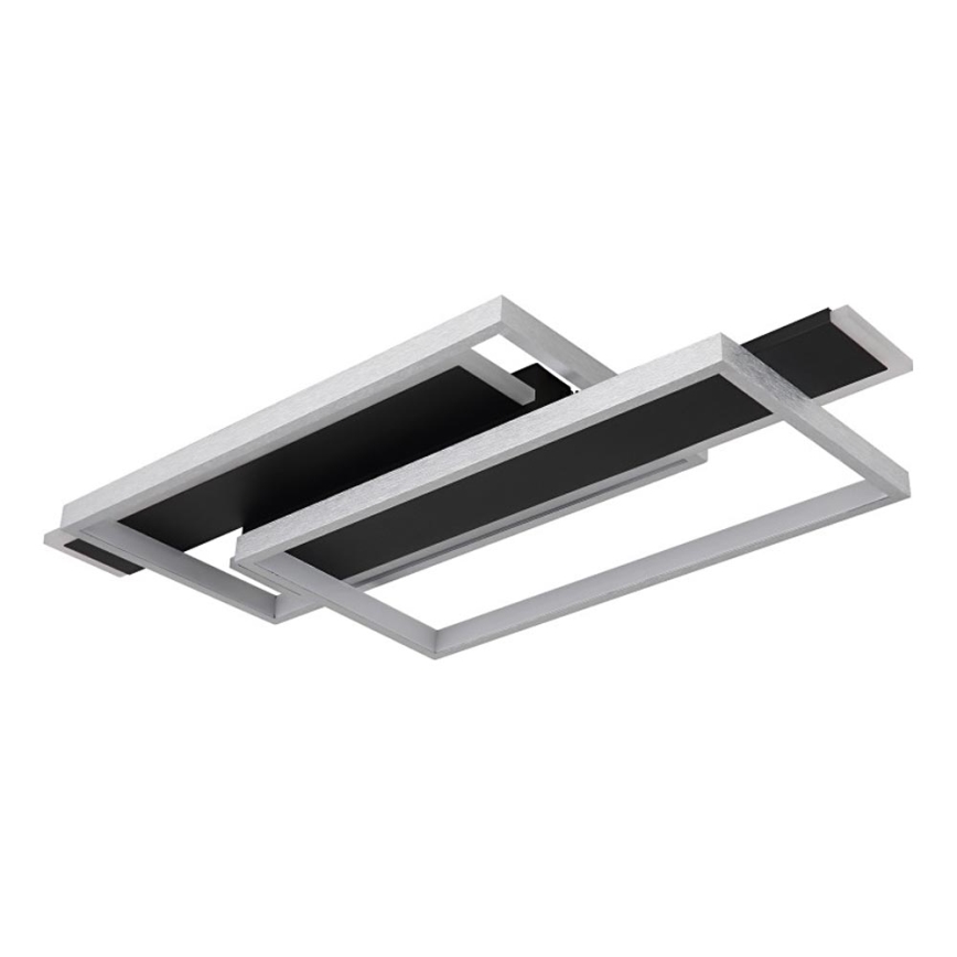 Globo - LED plafondlamp LED/40W/230V 62x27 cm mat chroom/zwart