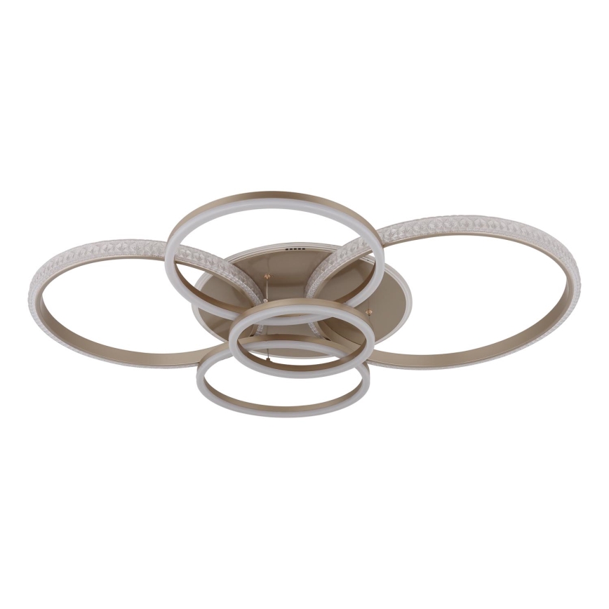Globo - LED Plafondlamp LED/70W/230V 3000K 88x110 cm beige