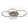 Globo - LED Plafondlamp LED/70W/230V 3000K 88x110 cm beige