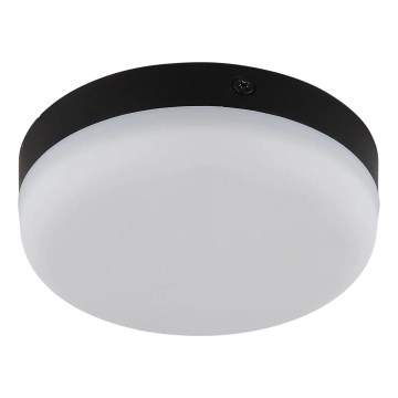 Globo - LED Plafondlamp LED/8W/230V 4000K diameter 12 cm zwart