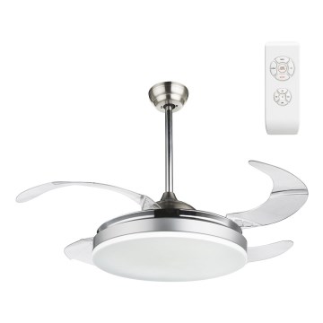 Globo - LED Plafondventilator met afstandsbediening LED/36W/230V