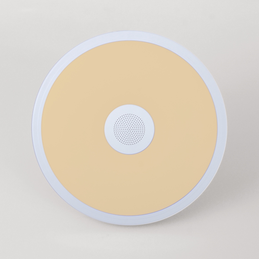 Globo - LED RGBW Dimbare badkamer lamp met een luidspreker LED/18W/230V 3000-6500K IP44 + afstandsbediening