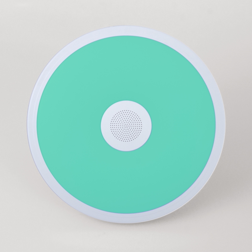 Globo - LED RGBW Dimbare badkamer lamp met een luidspreker LED/18W/230V 3000-6500K IP44 + afstandsbediening