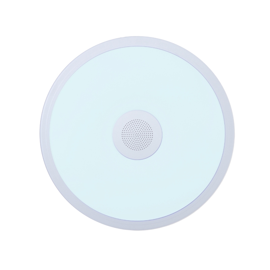 Globo - LED RGBW Dimbare badkamer lamp met een luidspreker LED/18W/230V 3000-6500K IP44 + afstandsbediening