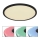 Globo - LED RGB Dimbare badkamer plafondlamp LED/21W/230V 3000-6000K + afstandsbediening IP44 zwart