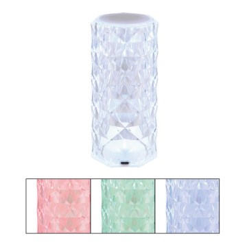 Globo - LED RGB Oplaadbare touch tafellamp LED/0,6W/3,7V 500mAh