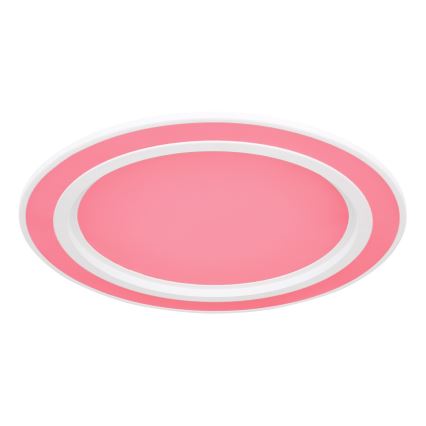 Globo - LED RGB plafondlamp dimbaar en afstandsbediening 15W / 230V + LED / 15W