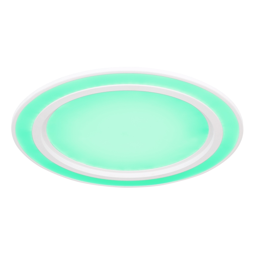 Globo - LED RGB plafondlamp dimbaar en afstandsbediening 15W / 230V + LED / 15W