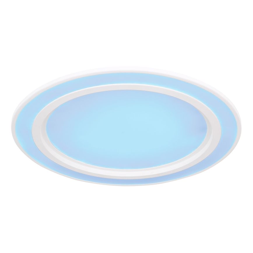 Globo - LED RGB plafondlamp dimbaar en afstandsbediening 15W / 230V + LED / 15W