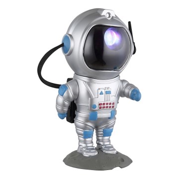 Globo - LED RGB Tafellamp LED/4,5W/5V astronaut zilver