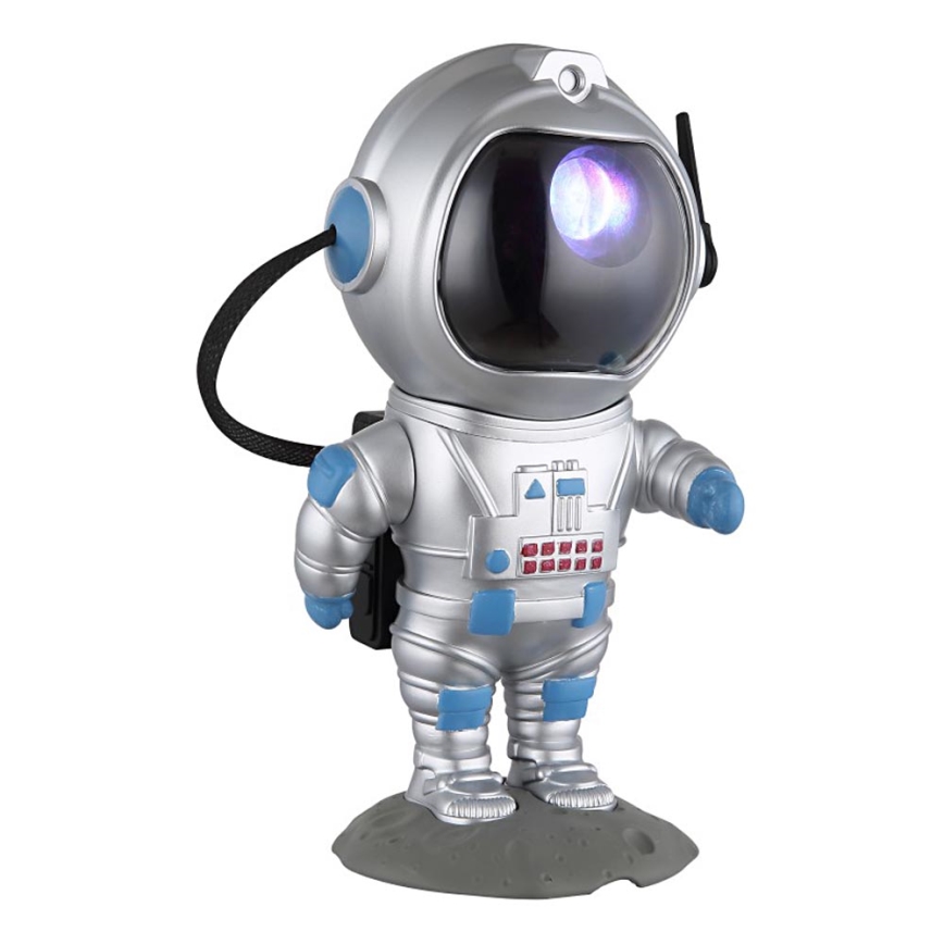 Globo - LED RGB Tafellamp LED/4,5W/5V astronaut zilver