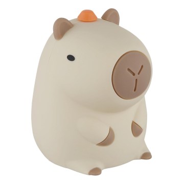 Globo - LED RGBW dimbaar, oplaadbaar nachtlampje voor kinderen LED/1,5W/5V 1200 mAh capibara