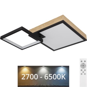 Globo - LED RGBW Dimbare lamp LED/21W/230V + LED/3W 2700-6500K + afstandsbediening