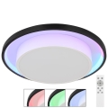 Globo - LED RGBW dimbare plafondlamp LED/21W/230V 2700-6500K + afstandsbediening