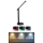 Globo - LED RGBW Dimbare touch tafellamp LED/5W/230V + LED/2W 2700K/4000K/6500K zwart