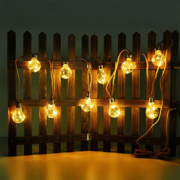 Globo - LED Solar Decoratieve lichtsnoer 50xLED/0,06W/3,2V 570 cm IP44