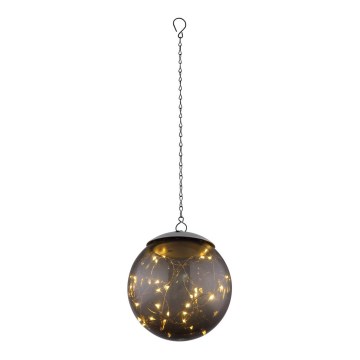 Globo - LED Solar hanglamp aan ketting 20xLED/0,06W/1,2V Ø 15 cm IP44 600 mAh