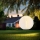 Globo - LED Solar hanglamp LED/0,5W/3V IP44 wit 300 mAh
