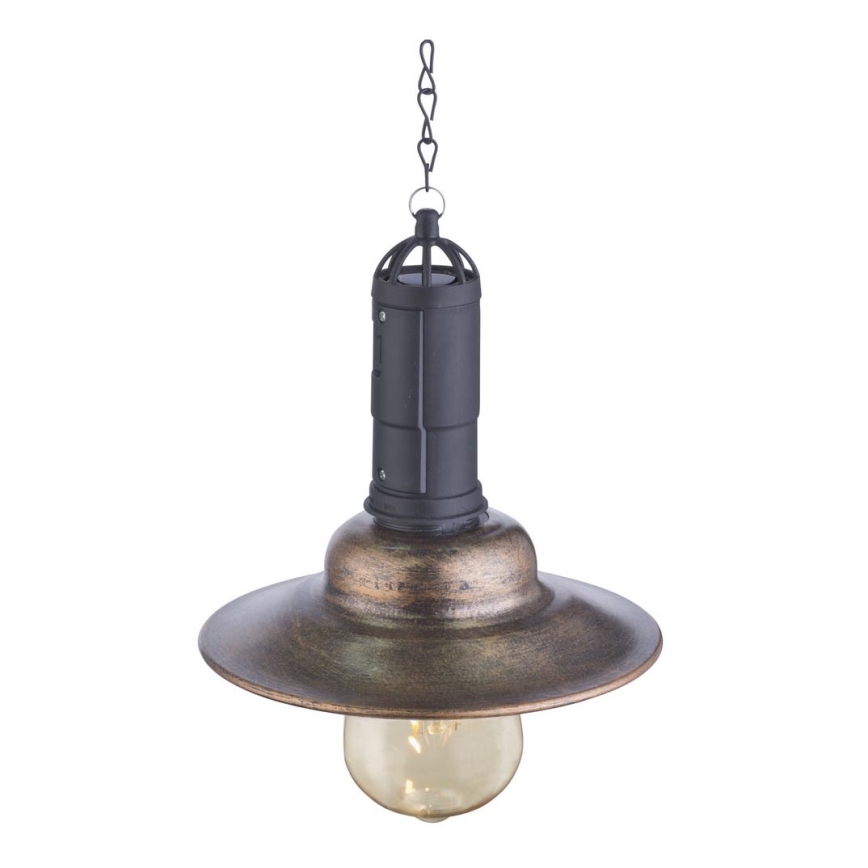 Globo - LED Solar kroonluchter aan een ketting LED/0,06W/1,2V IP44 150 mAh