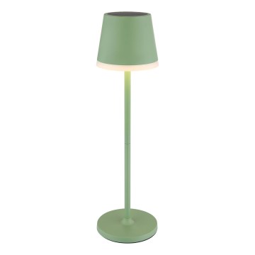 Globo - LED Solar lamp LED/0,06W/3V 3000K IP44 groen