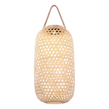 Globo - LED Solar lamp LED/0,06W/3V bamboe IP44