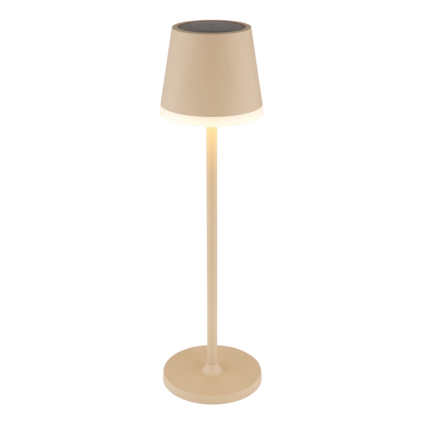 Globo - LED Solar lamp LED/0,6W/3V 3000K IP44 1200 mAh beige
