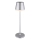 Globo - LED Solar lamp LED/0,6W/3V 3000K IP44 mat chroom