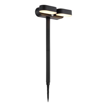 Globo - LED Solar lamp met sensor LED/7,2W/3V IP44