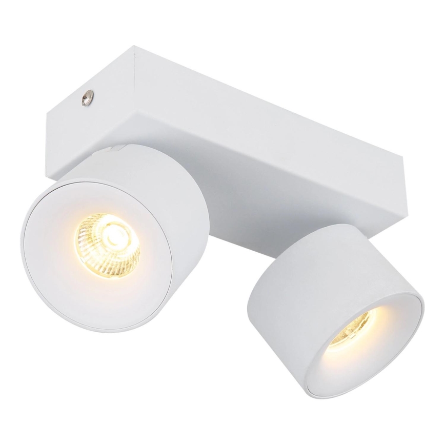 Globo - LED spot 2xLED/6W/230V wit