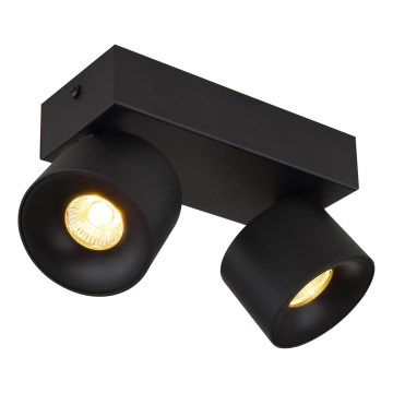 Globo - LED spot 2xLED/6W/230V zwart
