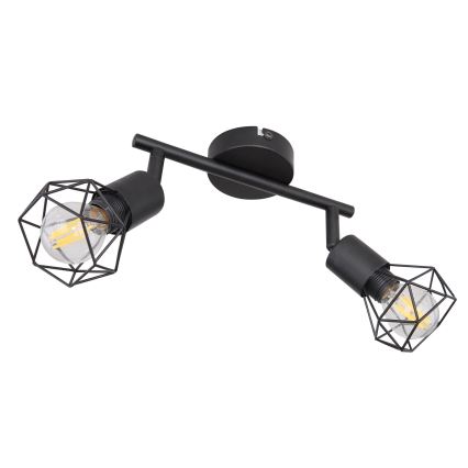 Globo - LED spot 2xE14/6W/230V zwart