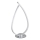 Globo - LED-tafellamp LED/6W/230V zilver