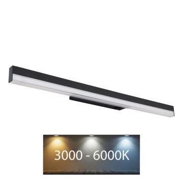 Globo - LED wand verlichting LED/12W/230V 3000/6000K 60 cm zwart
