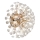 Globo - LED wandlamp 6xG9/3,5W/230V goudkleurig