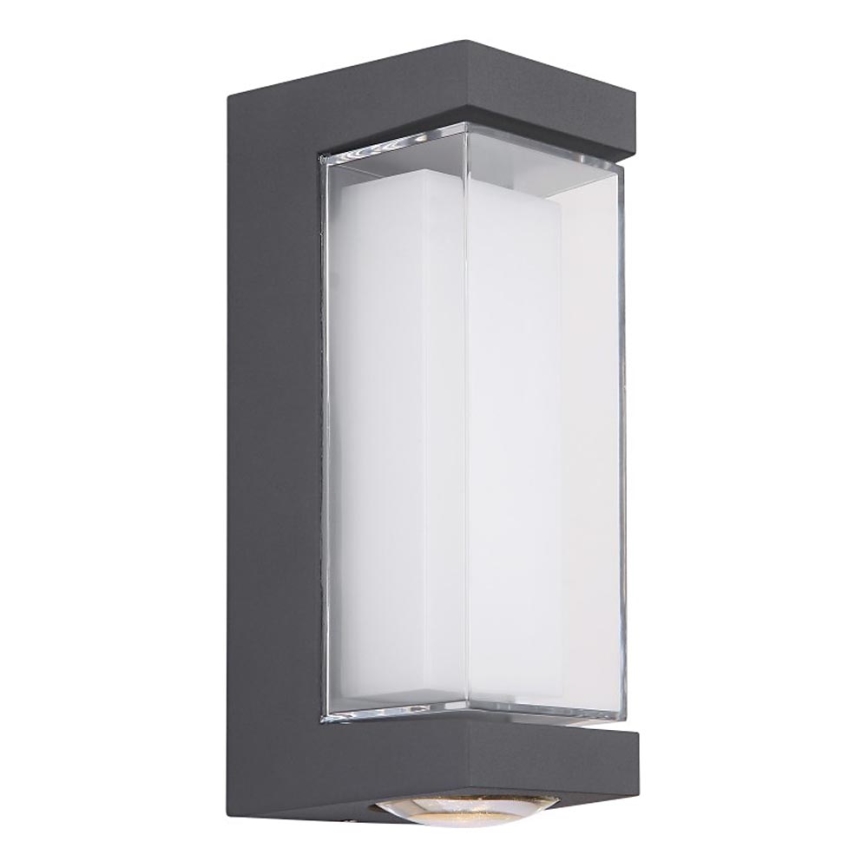Globo - LED Wandlamp voor buiten LED/12W/230V 3000K IP54 antraciet