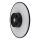 Globo - LED Wandlamp voor buiten LED/15W/230V 3000/4000/6000K diameter 25,2 cm IP44 zwart