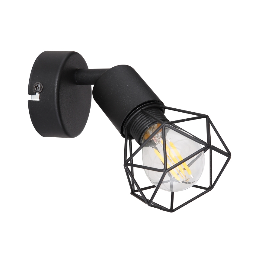 Globo - LED Wandspot 1xE14/6W/230V zwart