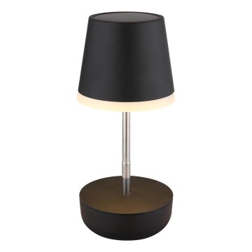 Globo - LED Zonne-energie lamp 10xLED/0,06W/3V IP44 800 mAh zwart