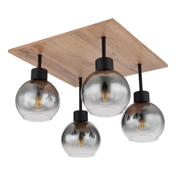 Globo - Opbouw-plafondlamp 4xE27/40W/230V