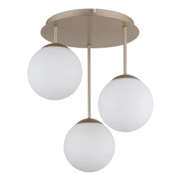 Globo - Opbouwkroonluchter 3xE14/25W/230V messing
