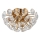 Globo - Plafondlamp 10xG9/7W/230V goud diameter 39 cm