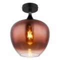 Globo - Plafondlamp 1xE27/40W/230V koper