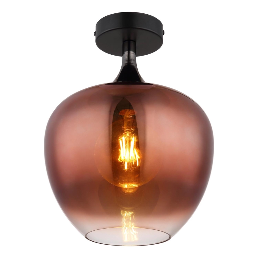 Globo - Plafondlamp 1xE27/40W/230V koper
