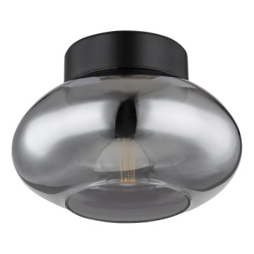 Globo - Plafondlamp 1xE27ILLU/40W/230V zwart