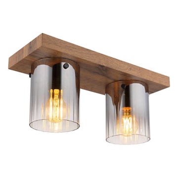 Globo - Plafondlamp 2xE27/40W/230V 16x41 cm